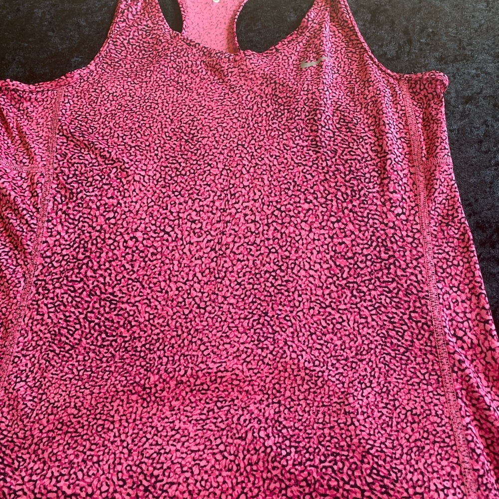 Nike Pink Dri-FIT Running Tank